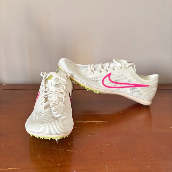 Nike Zoom Mamba V6 Distance Track Field Spikes DR2733-101 Men's Size 10.5 - Picture 1 of 7
